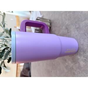 Caribou Travel Mug with Handle - Purple